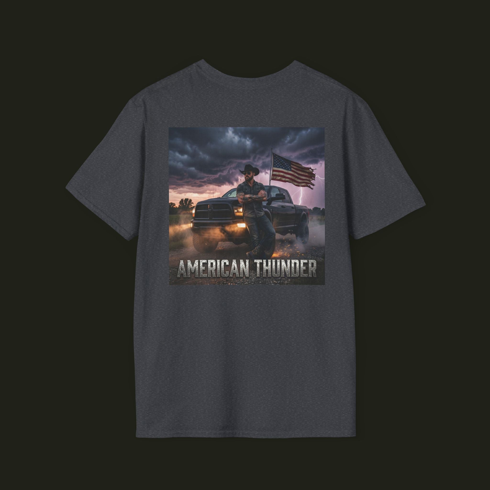 American Thunder Album Cover Tee