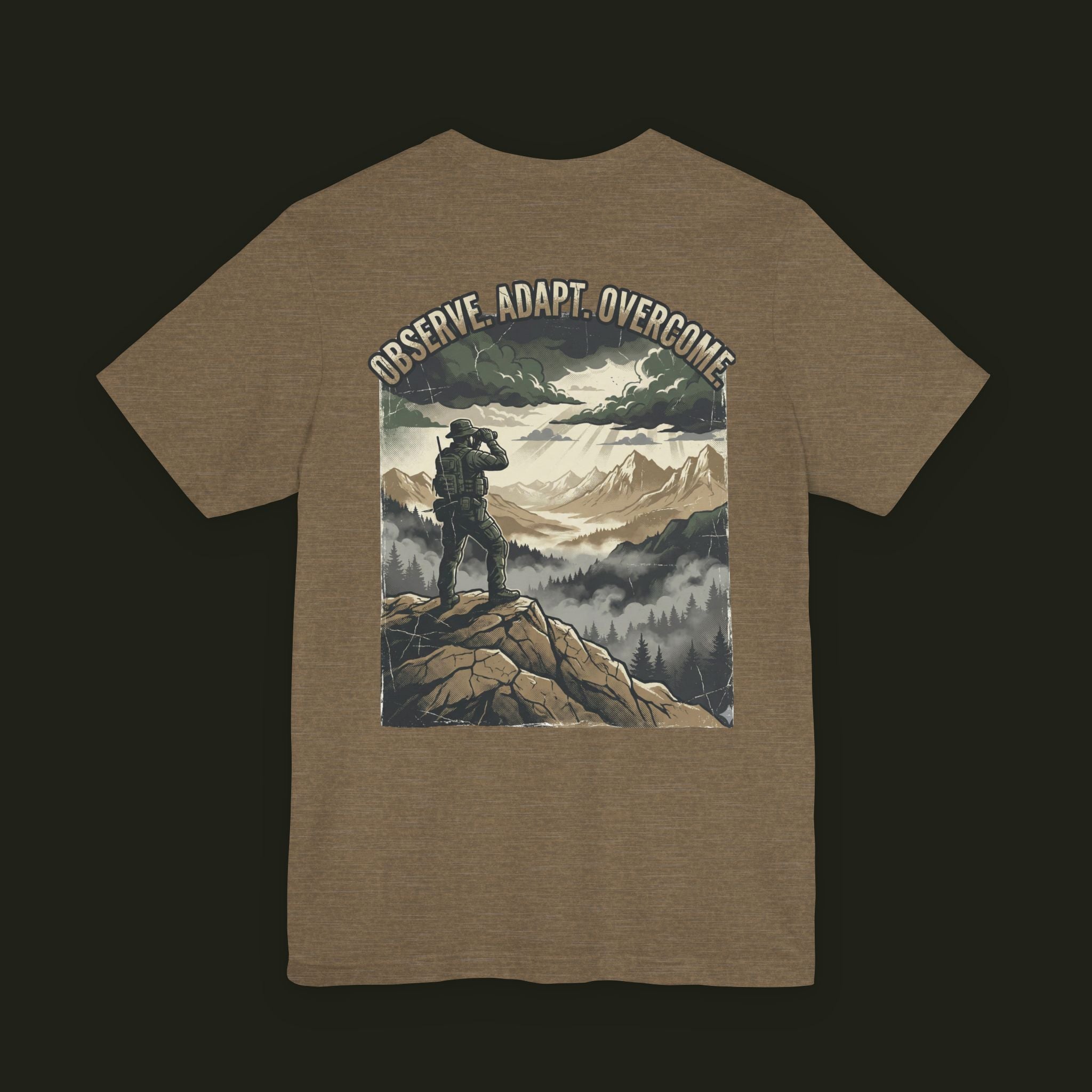 "Observe Adapt Overcome" Graphic Tee
