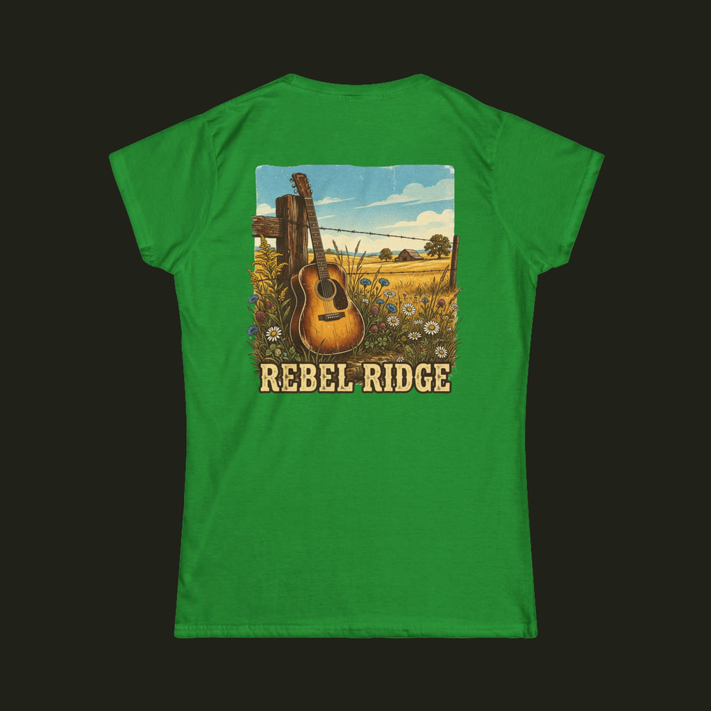 Rebel Ridge Women's Graphic Guitar Tee