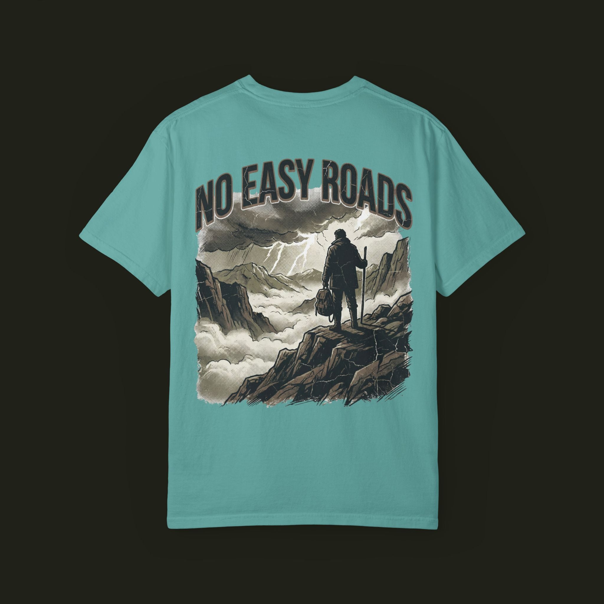 "No Easy Roads" Graphic Tee