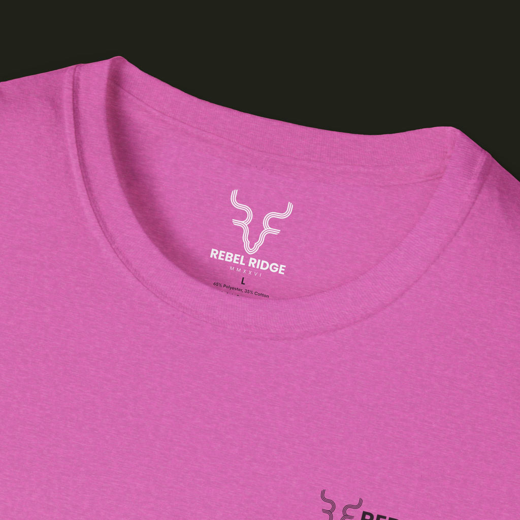 Adventure Hiker T-Shirt — Vibrant Mountain Sunset Backpacking Tee