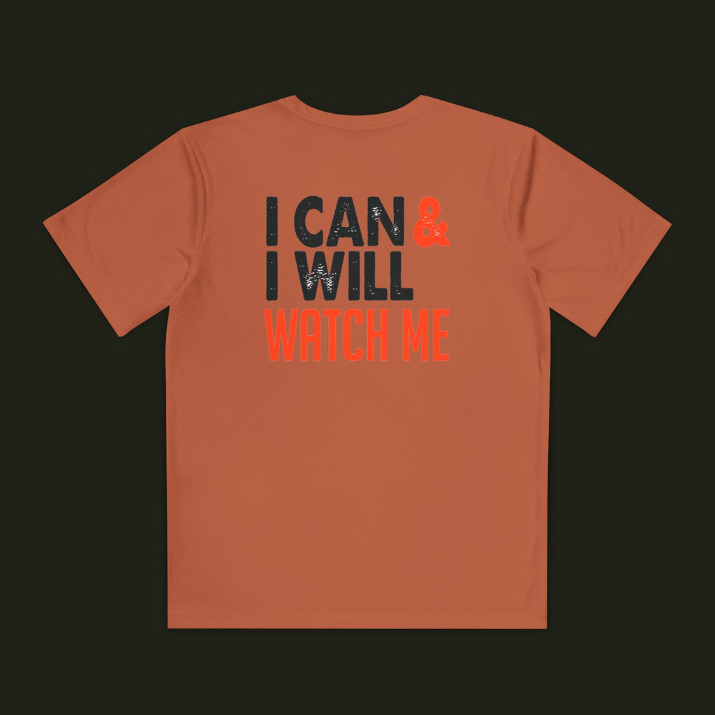 I Can & I Will, Watch Me Kids Shirt