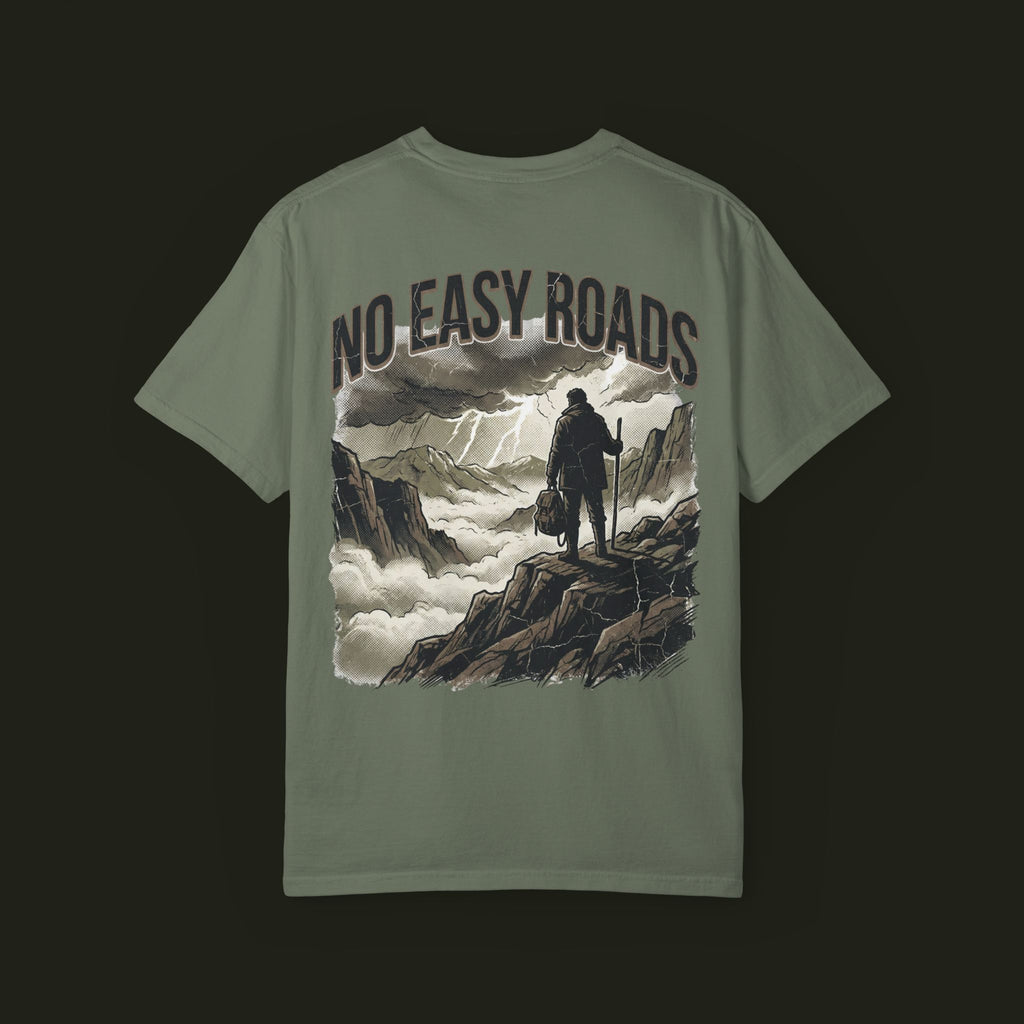 "No Easy Roads" Graphic Tee