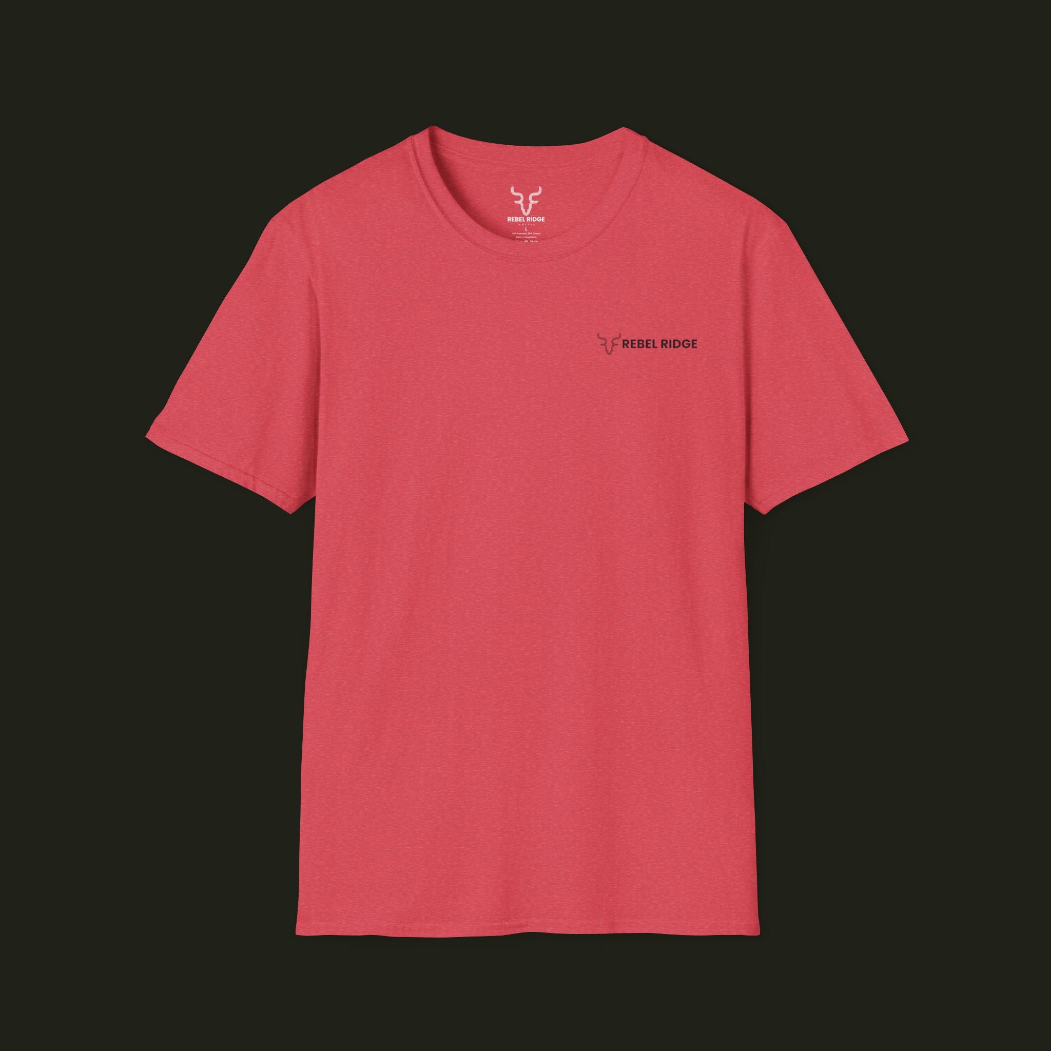 Adventure Hiker T-Shirt — Vibrant Mountain Sunset Backpacking Tee