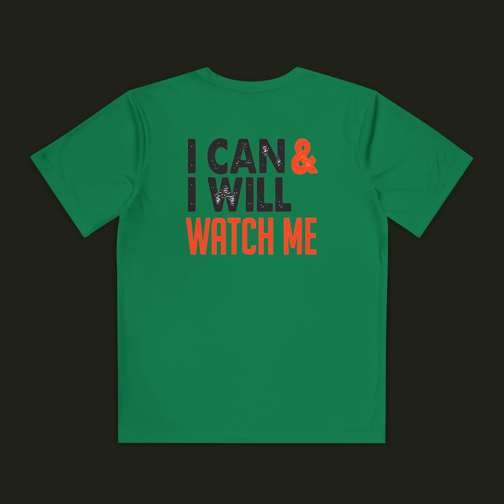 I Can & I Will, Watch Me Kids Shirt