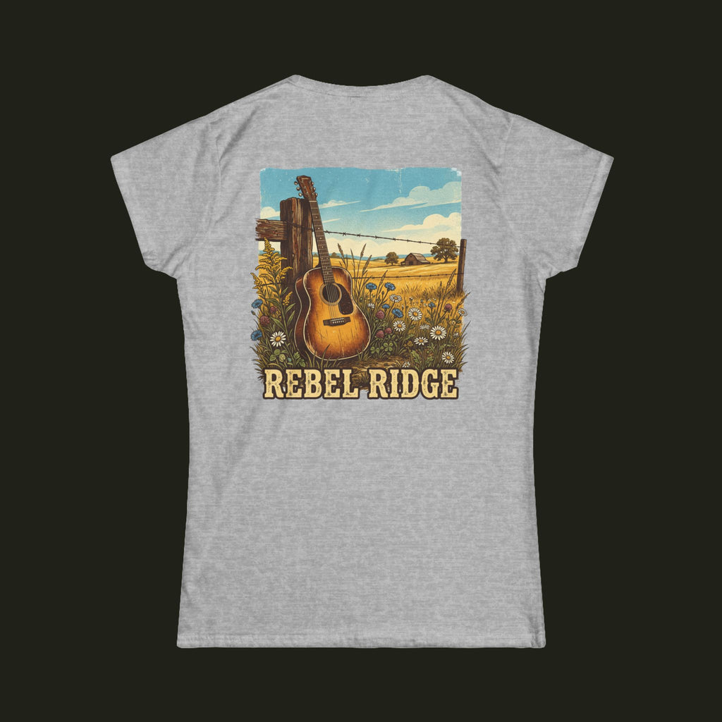 Rebel Ridge Women's Graphic Guitar Tee