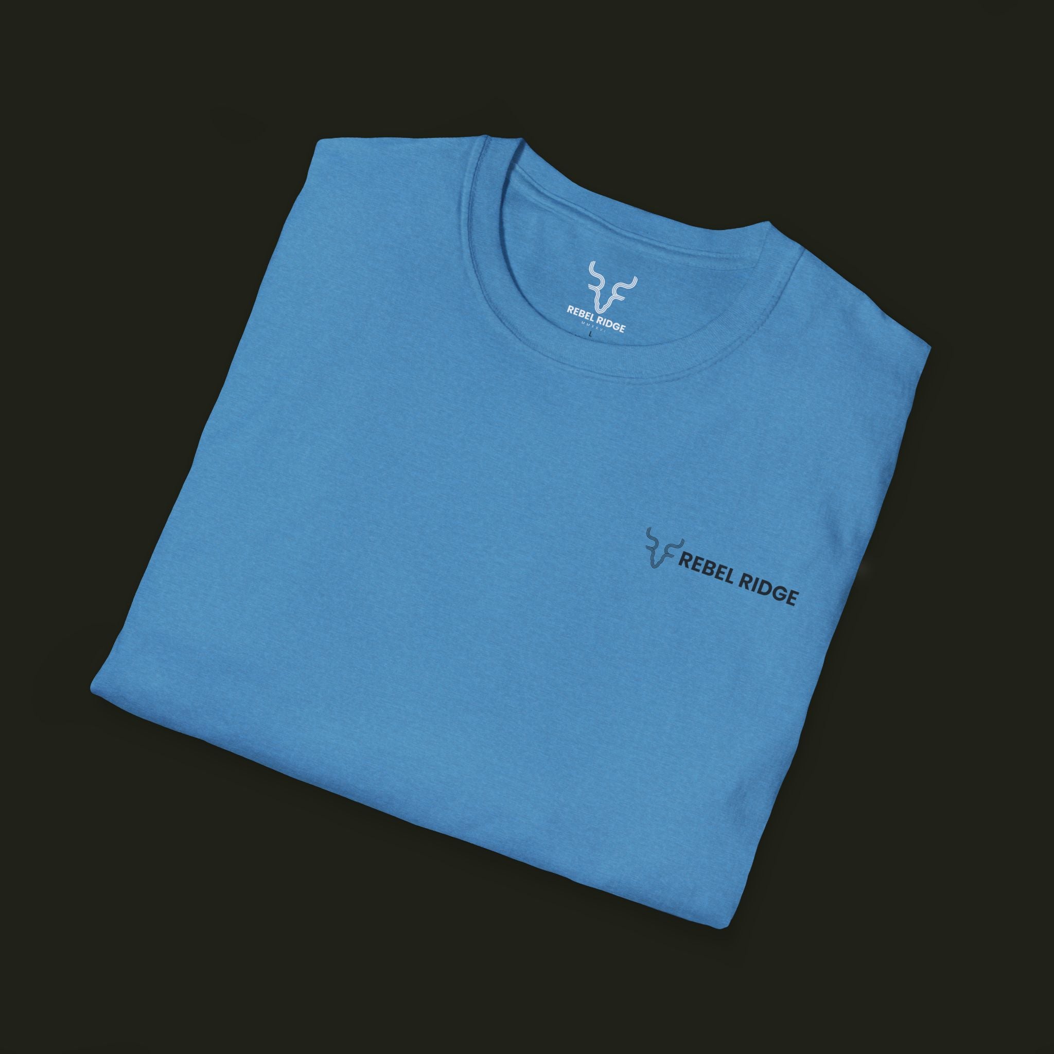 Adventure Hiker T-Shirt — Vibrant Mountain Sunset Backpacking Tee