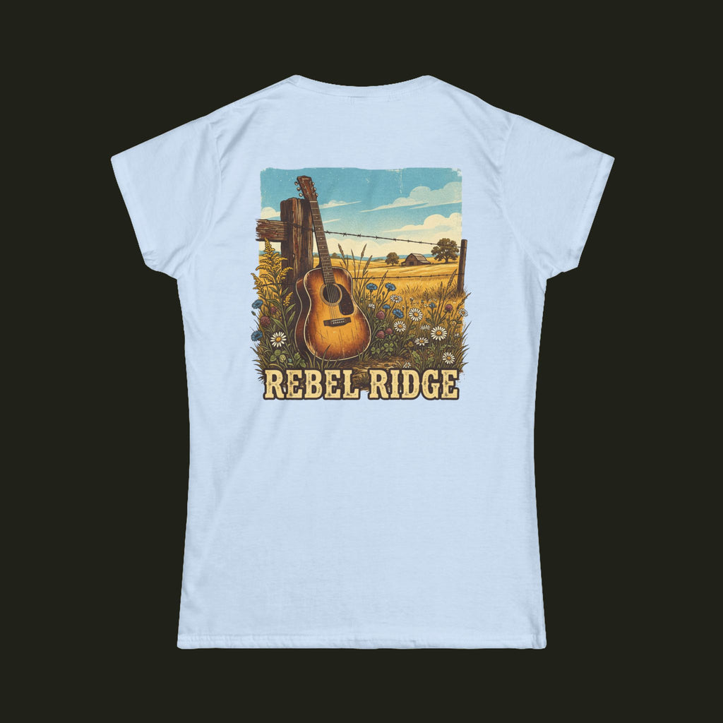 Rebel Ridge Women's Graphic Guitar Tee