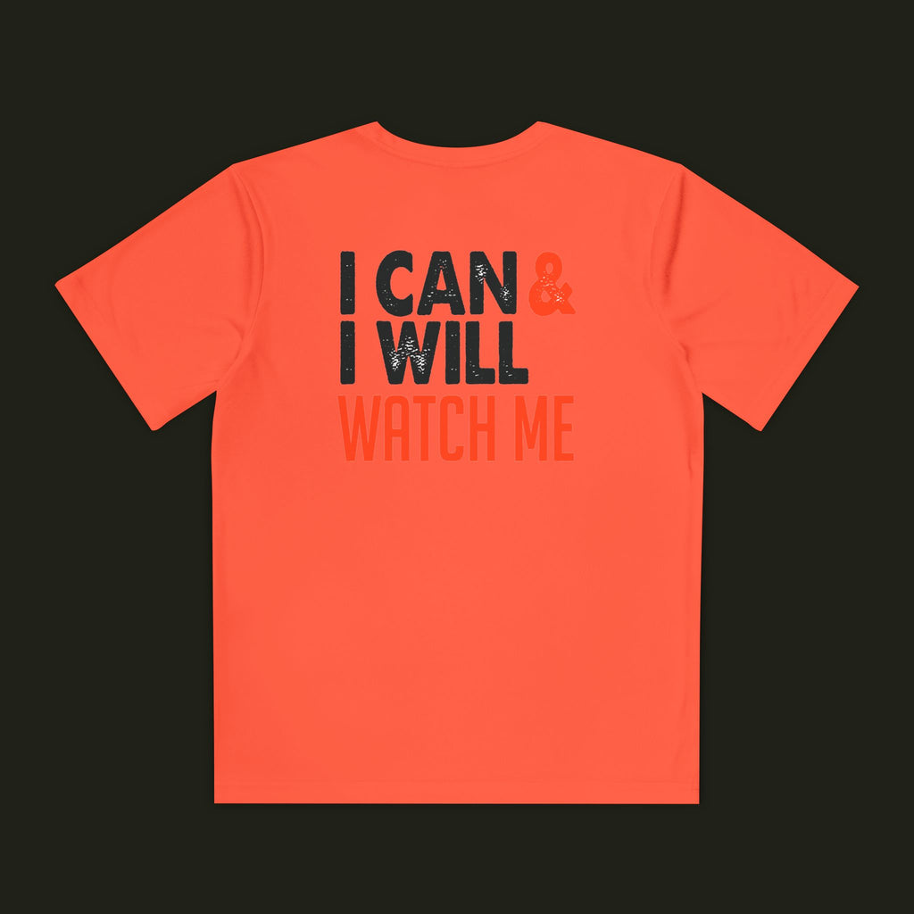 I Can & I Will, Watch Me Kids Shirt
