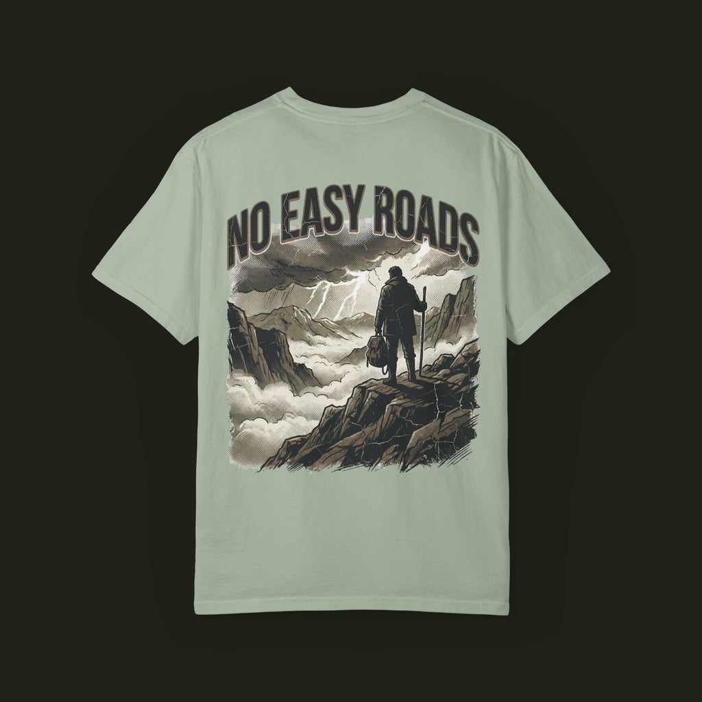 "No Easy Roads" Graphic Tee