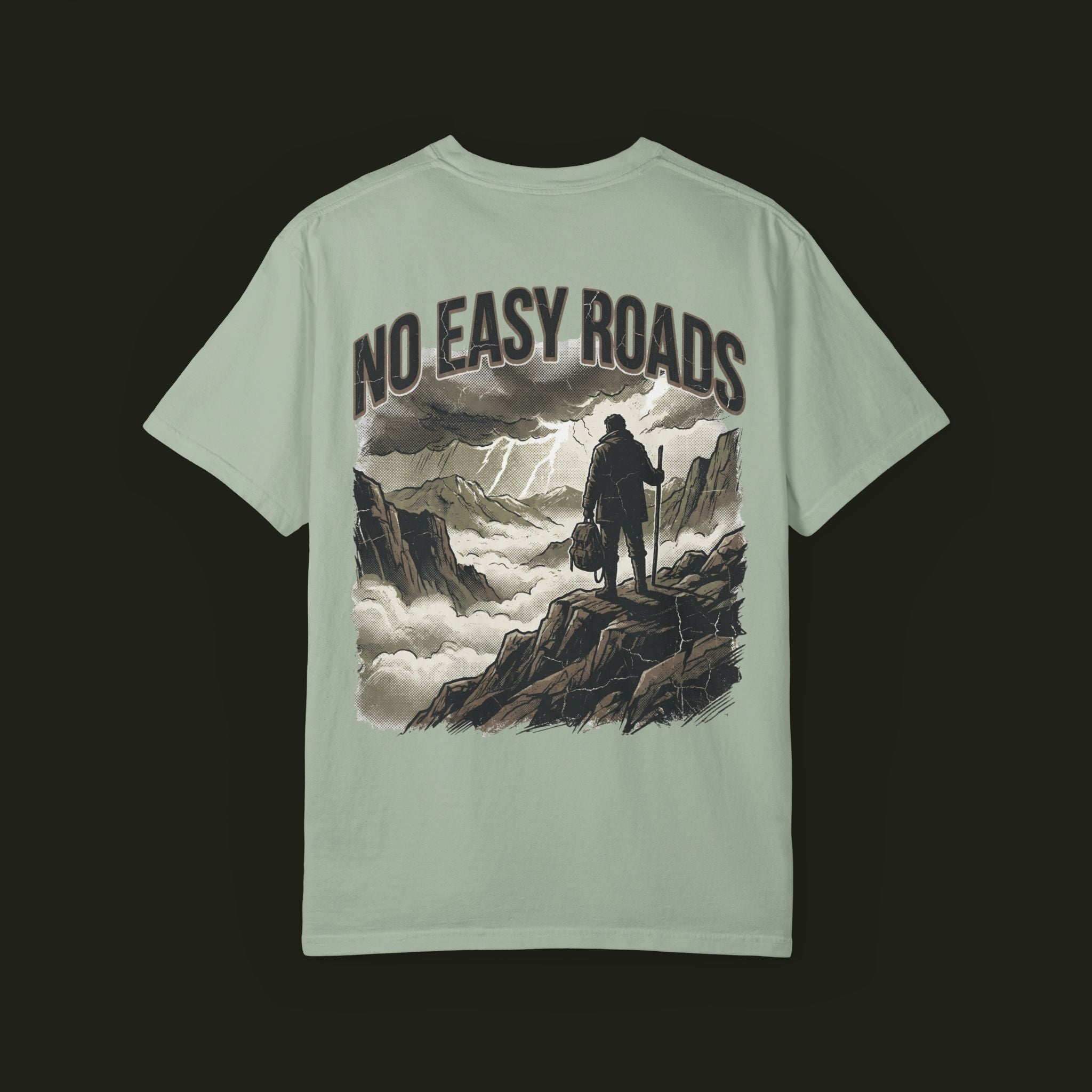 "No Easy Roads" Graphic Tee