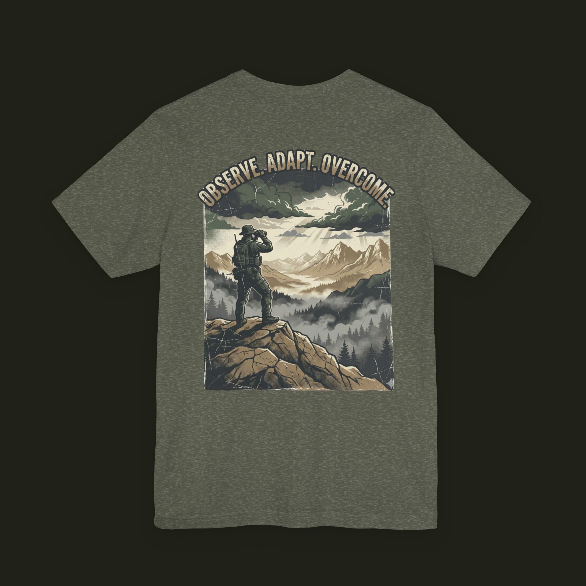 "Observe Adapt Overcome" Graphic Tee