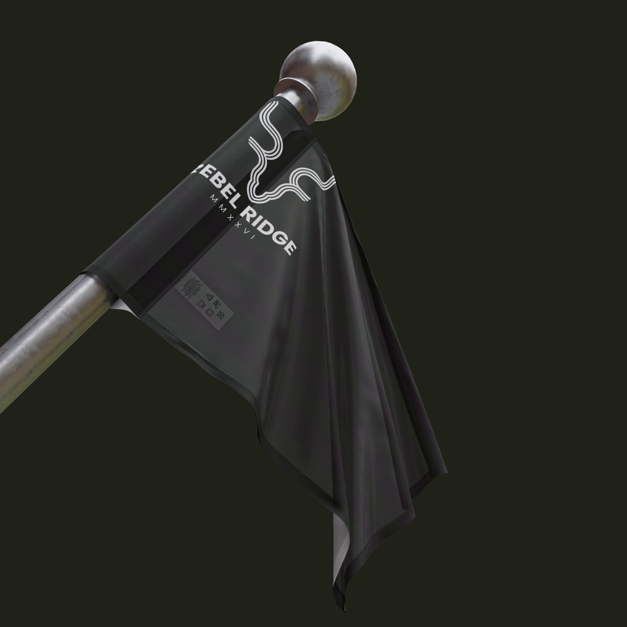 The Ridge Logo Flag