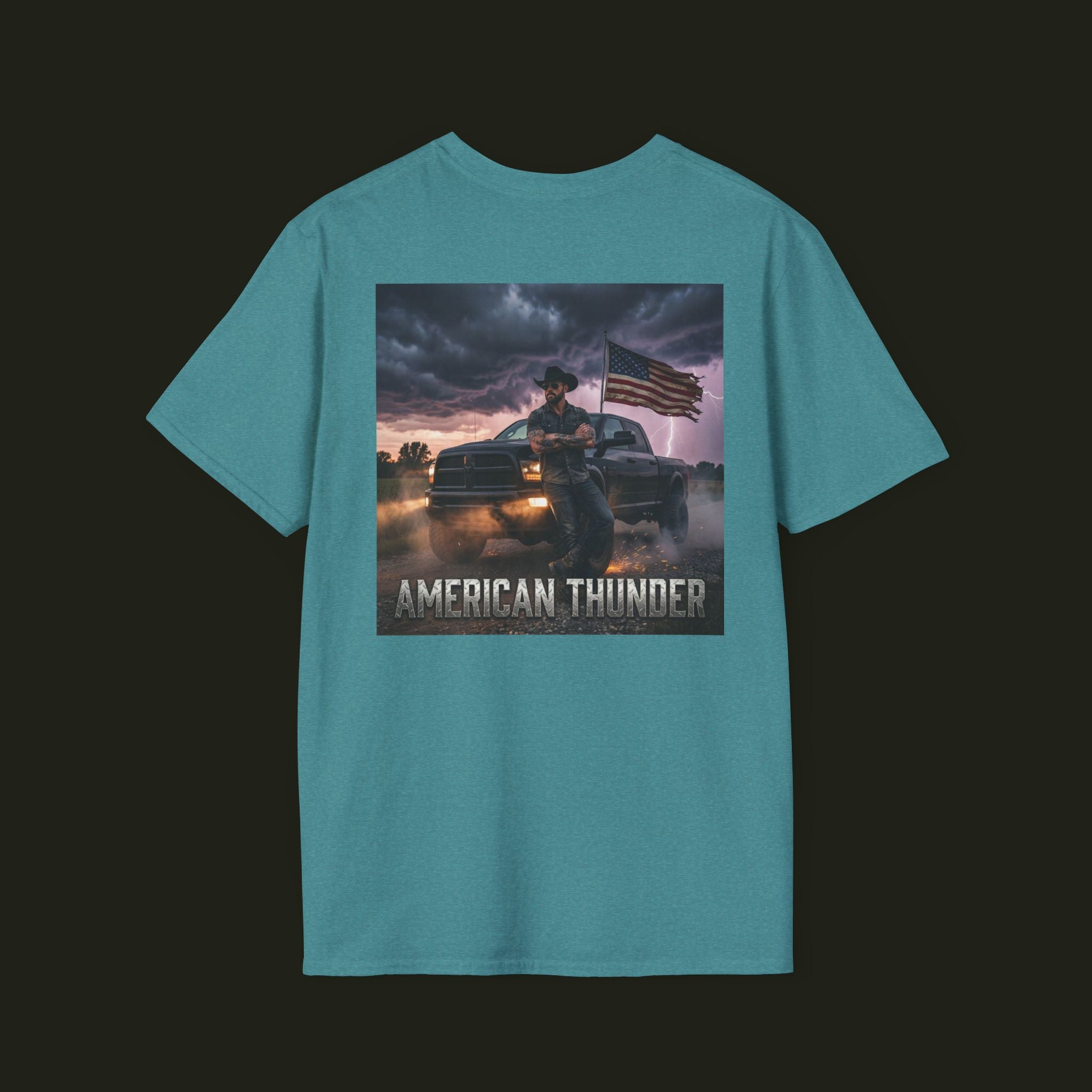 American Thunder Album Cover Tee