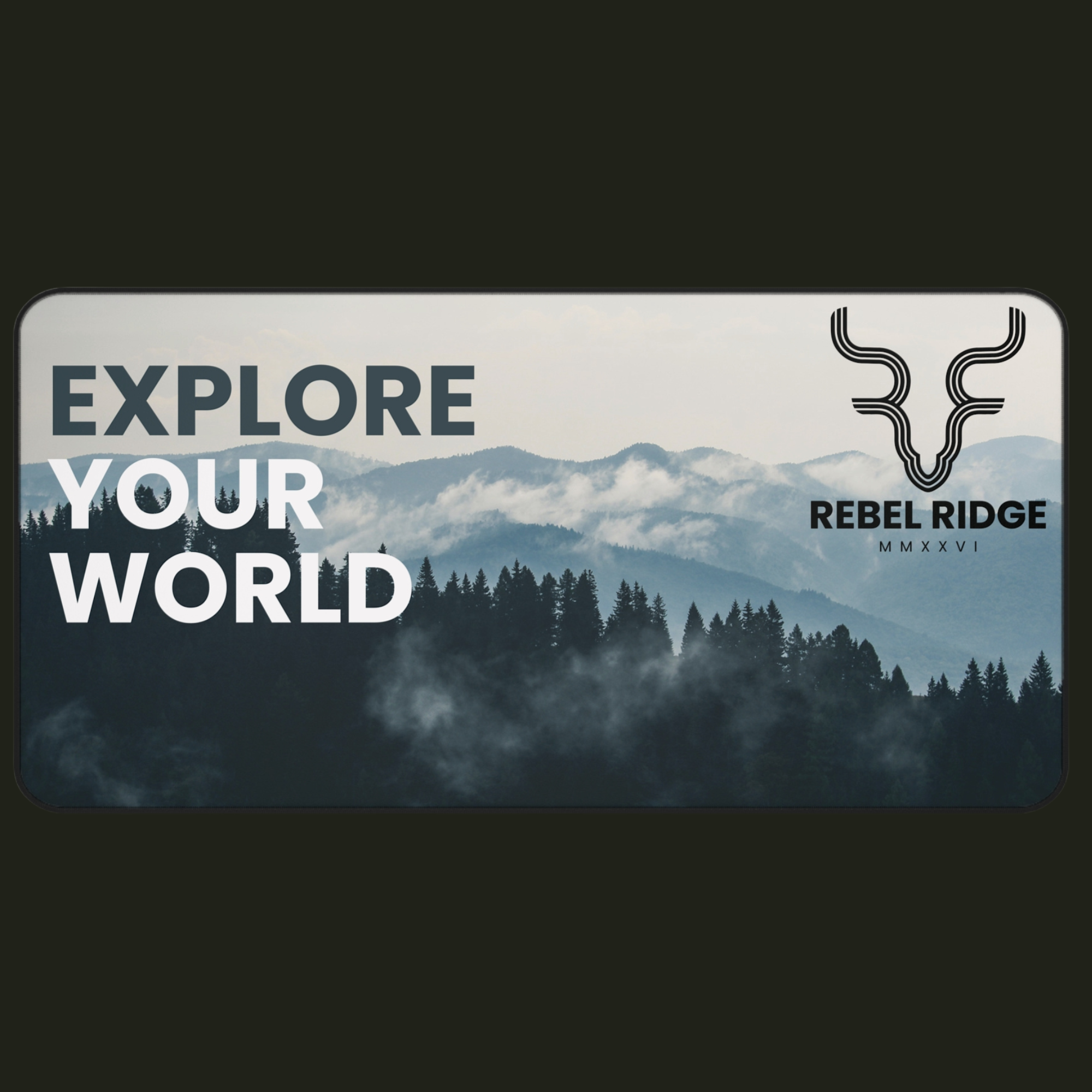 The Ridge Expedition Desk Mat
