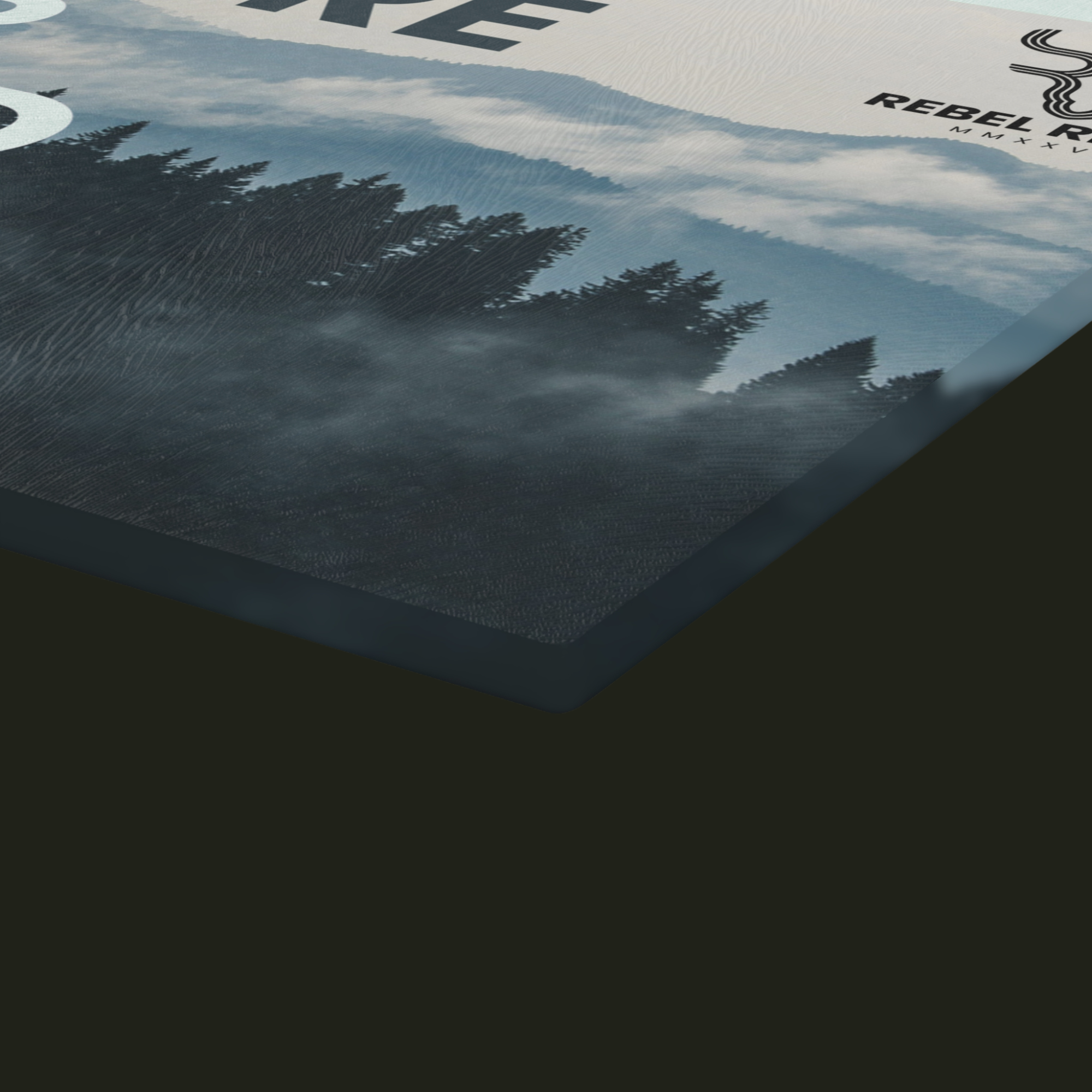 "Explore Your World" Glass Cutting Board