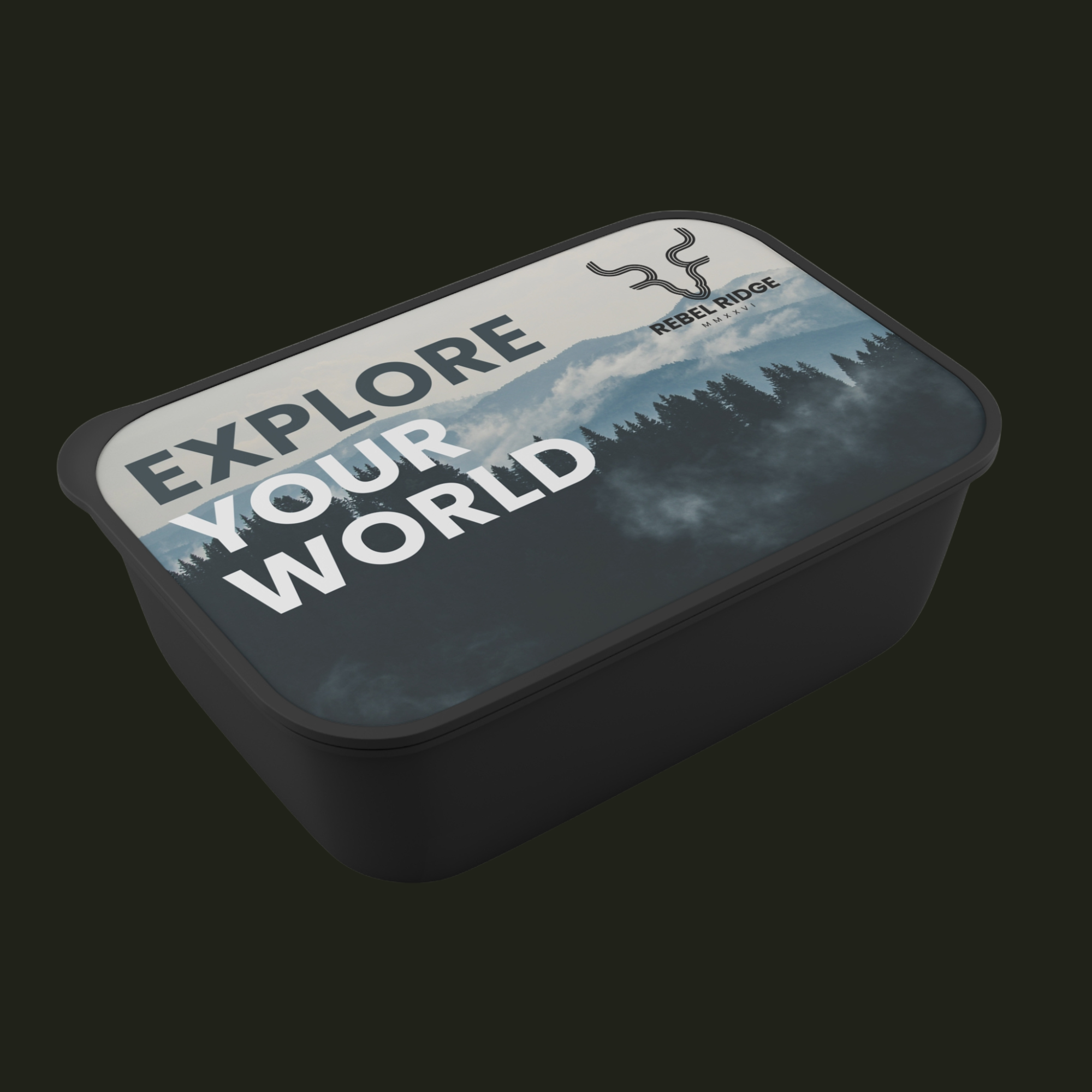 "Explore Your World"  Bento Box