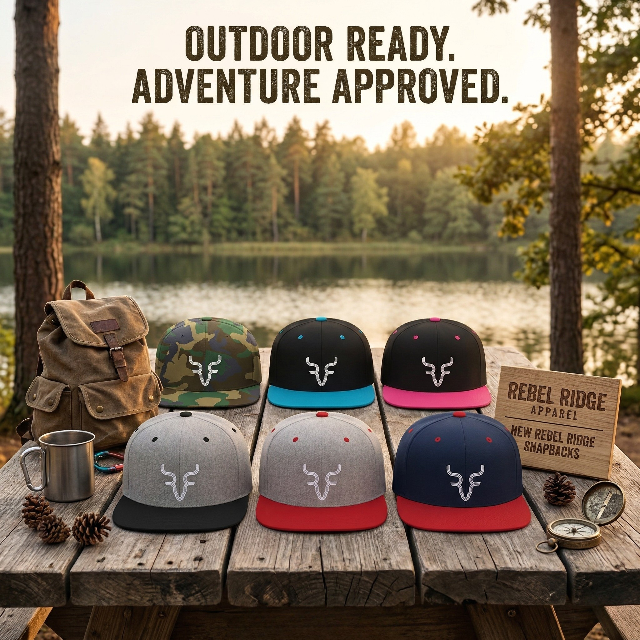 Rebel Ridge Logo Snapback