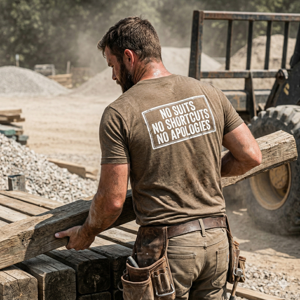 No Suits, No Shortcuts, No Apologies Graphic Tee