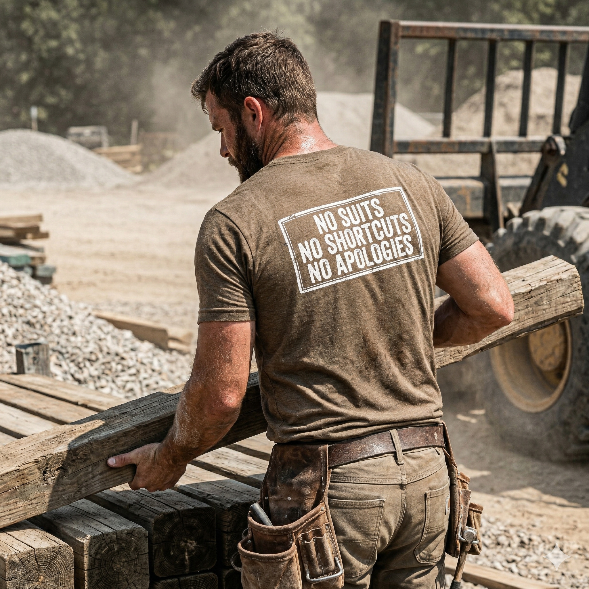 No Suits, No Shortcuts, No Apologies Graphic Tee