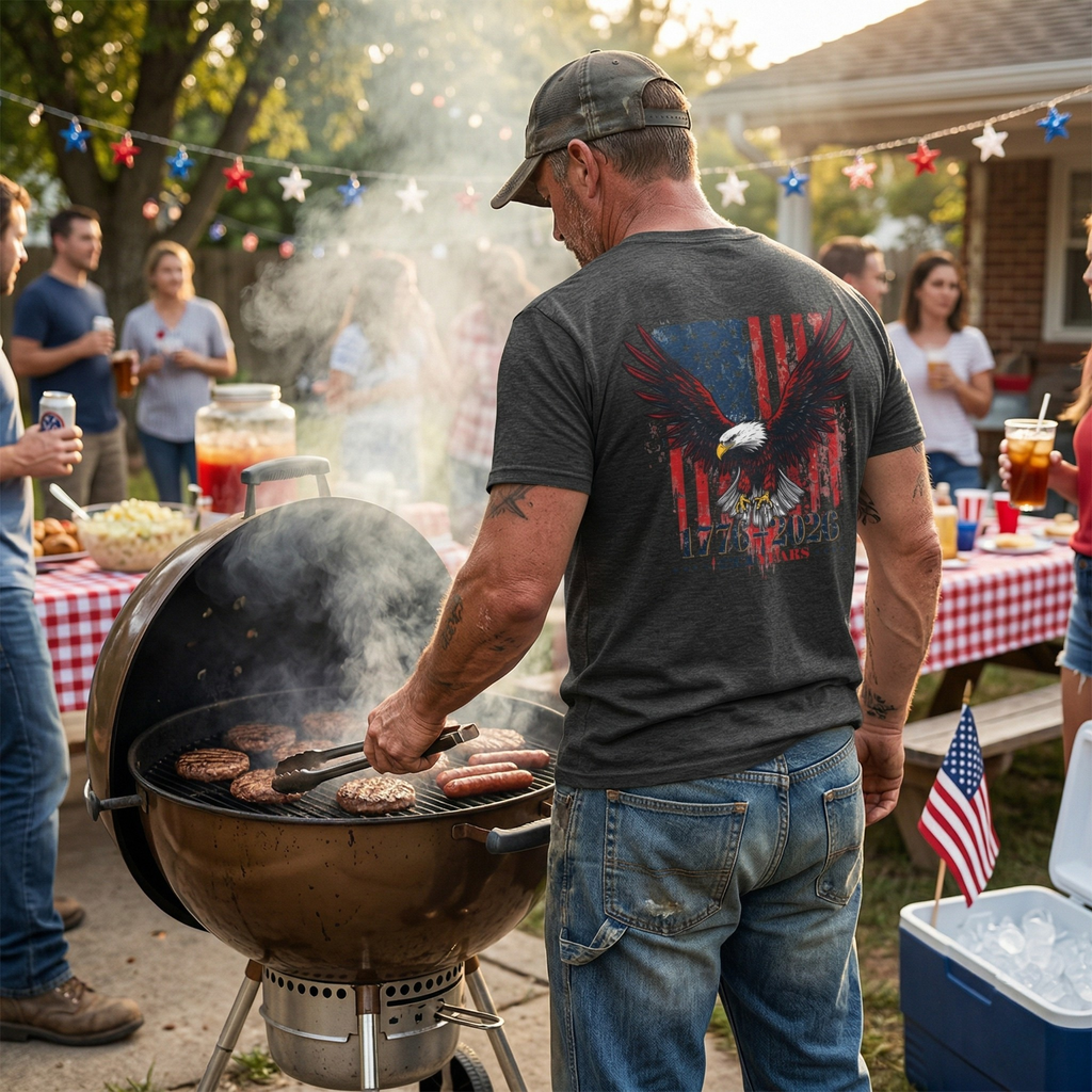 Patriotic Eagle Tee