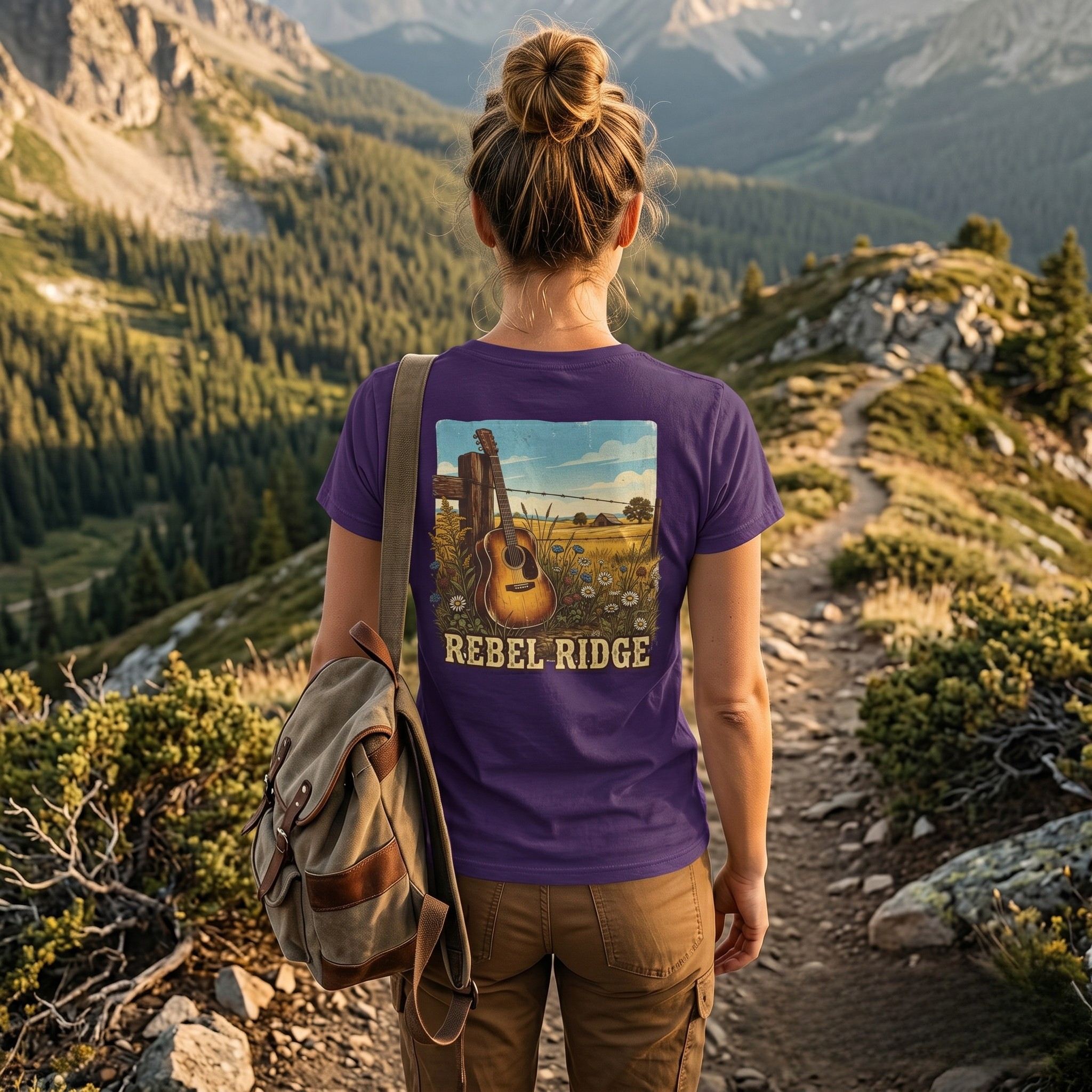 Rebel Ridge Women's Graphic Guitar Tee
