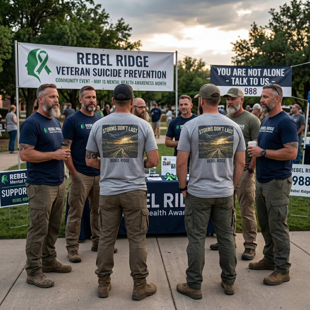 Rebel Ridge Mental Health Awareness Graphic Tee