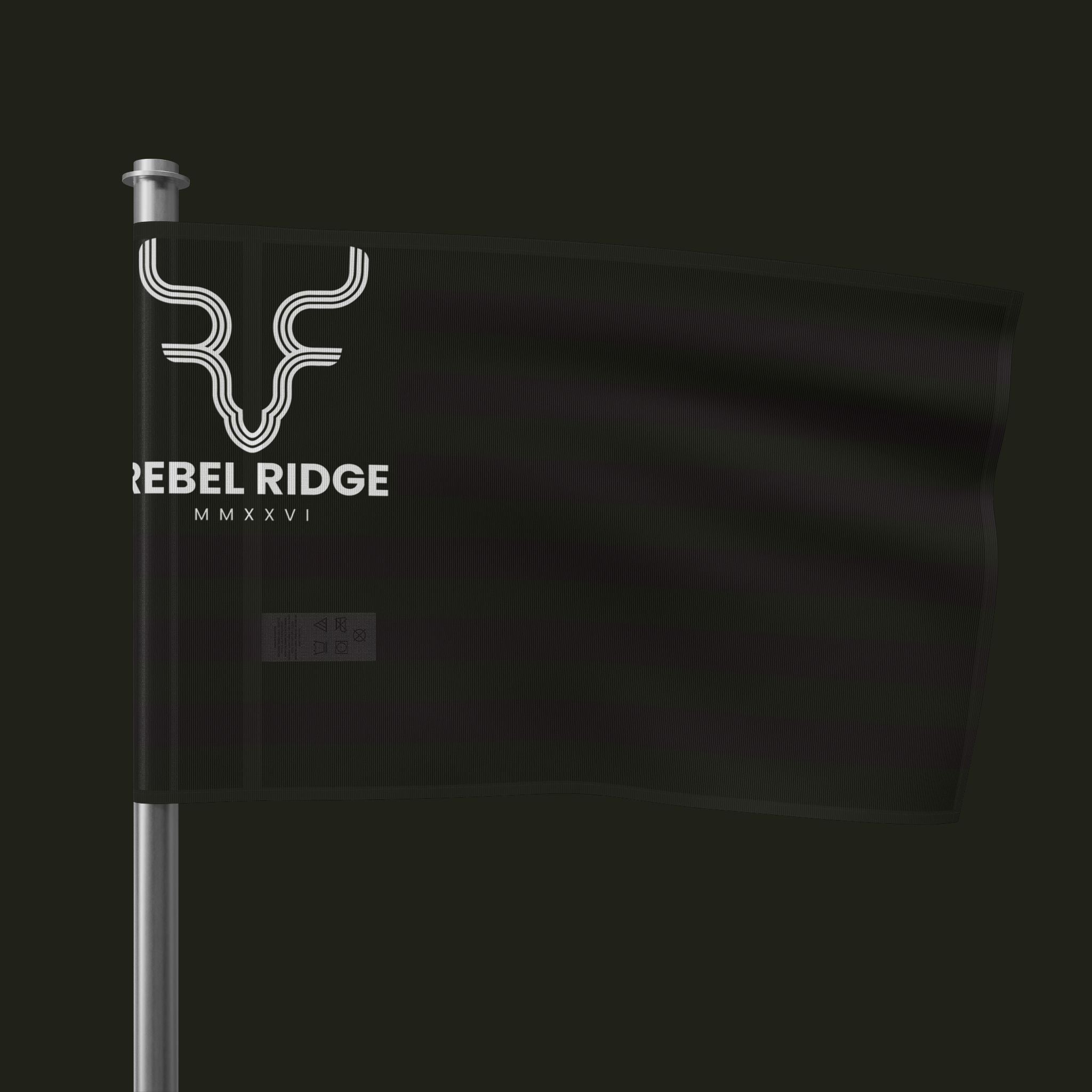 The Ridge Logo Flag