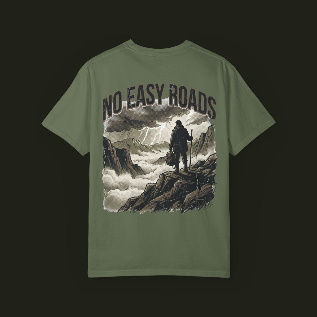 "No Easy Roads" Graphic Tee