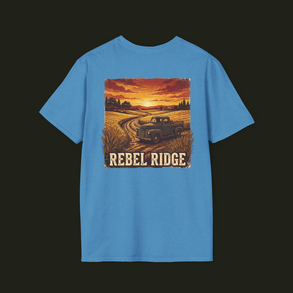 Rebel Ridge Sunset Truck Graphic Tee