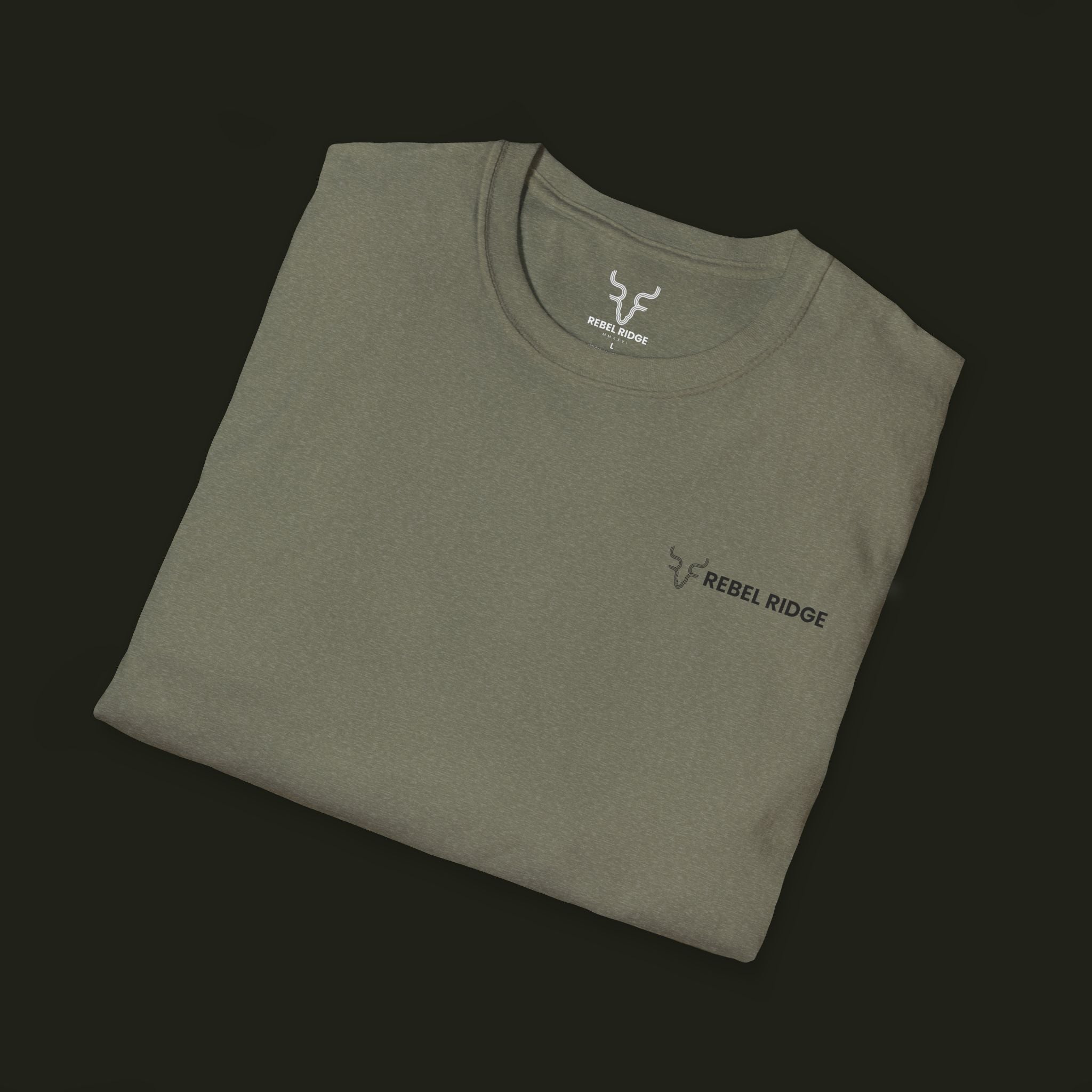 Adventure Hiker T-Shirt — Vibrant Mountain Sunset Backpacking Tee