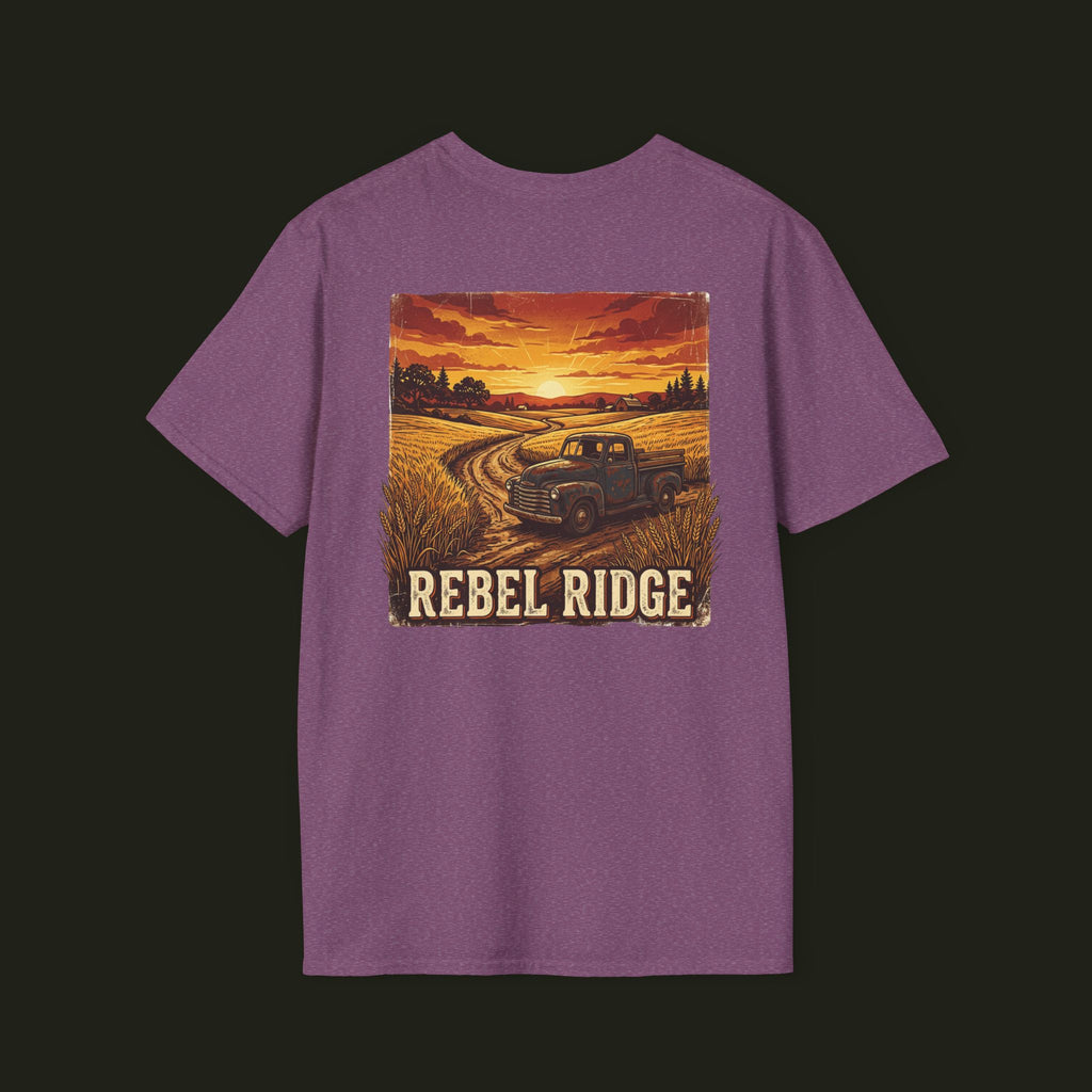 Rebel Ridge Sunset Truck Graphic Tee