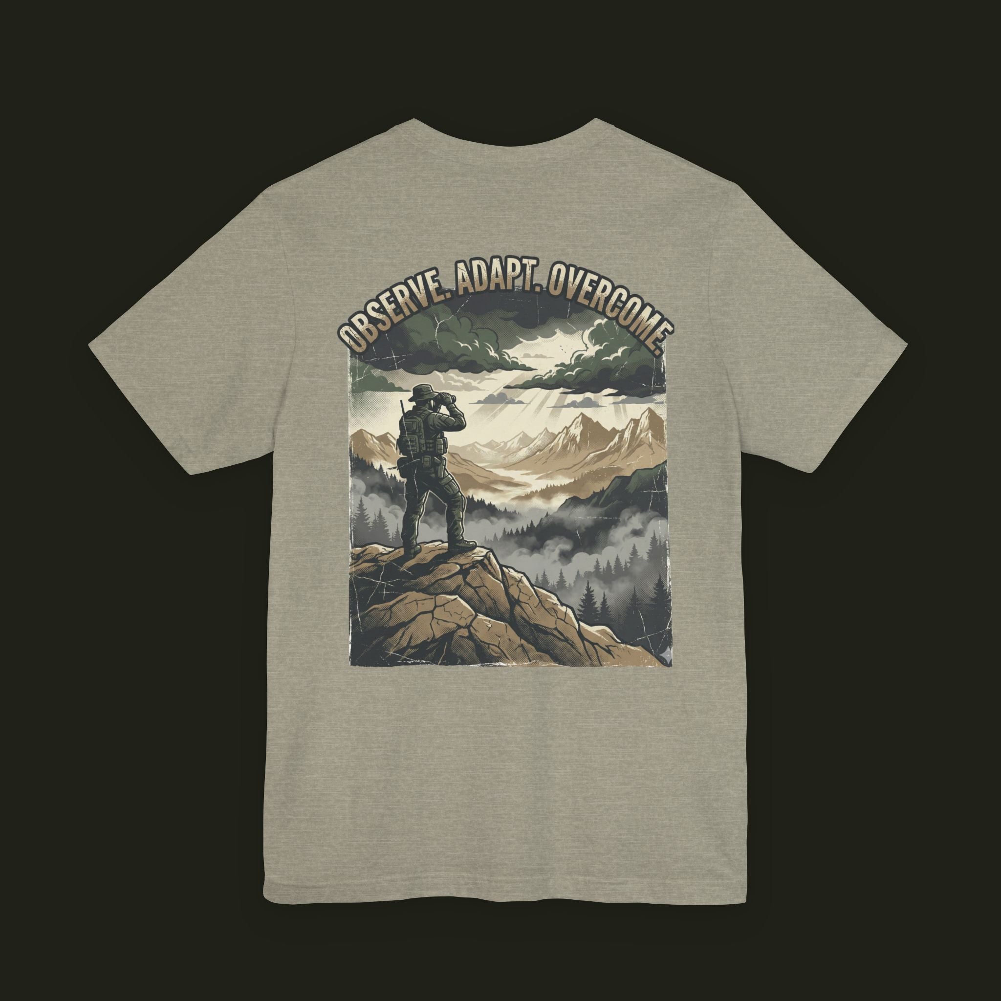 "Observe Adapt Overcome" Graphic Tee