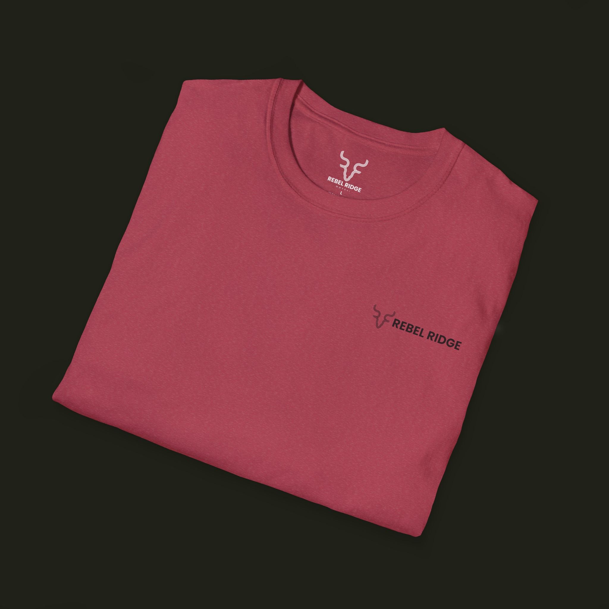 Adventure Hiker T-Shirt — Vibrant Mountain Sunset Backpacking Tee