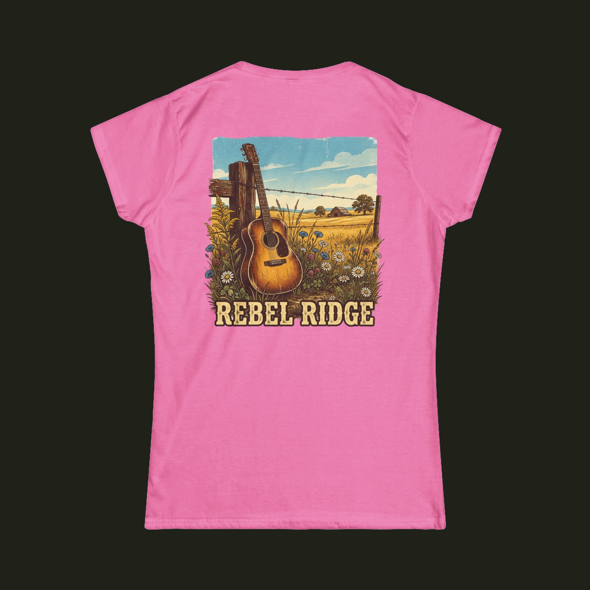 Rebel Ridge Women's Graphic Guitar Tee