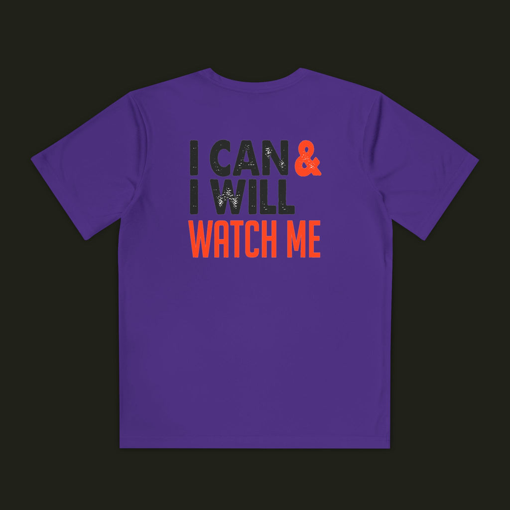 I Can & I Will, Watch Me Kids Shirt