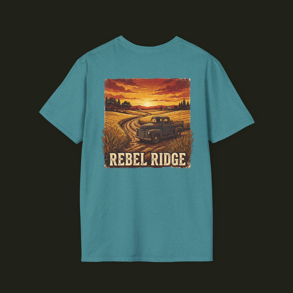 Rebel Ridge Sunset Truck Graphic Tee