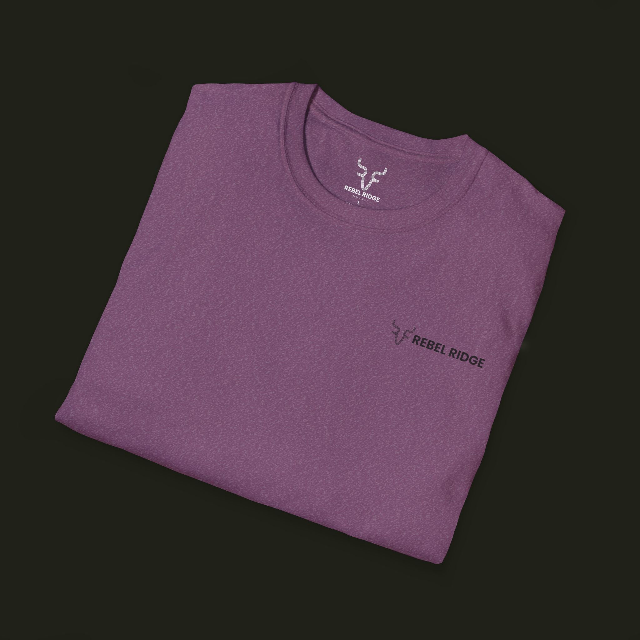 Adventure Hiker T-Shirt — Vibrant Mountain Sunset Backpacking Tee