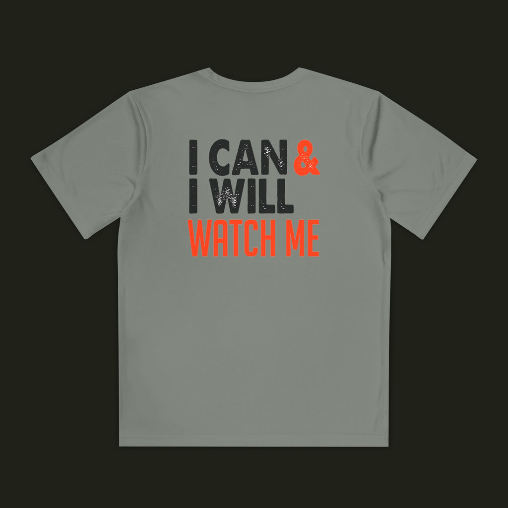 I Can & I Will, Watch Me Kids Shirt