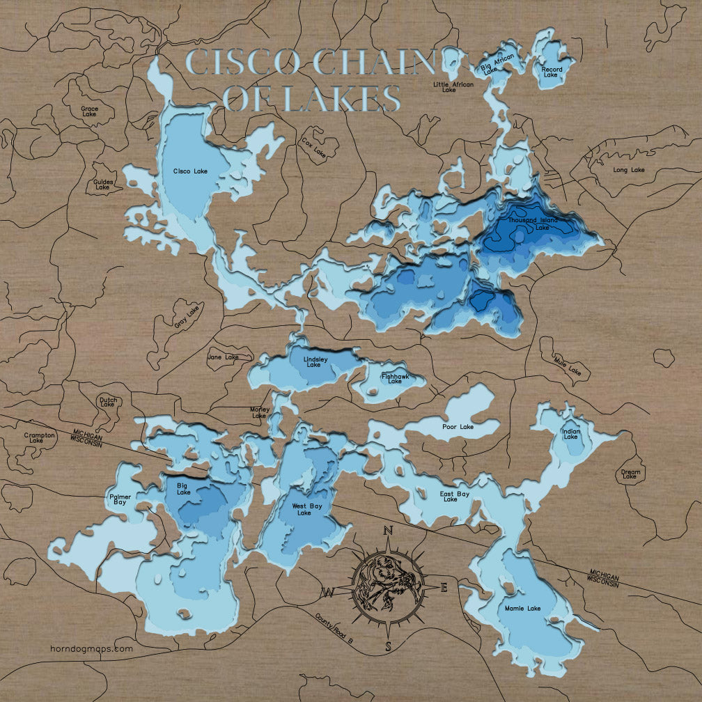 Cisco Chain  of Lakes (Vilas, Gogebic)