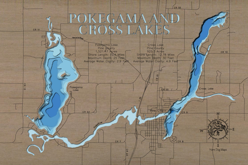 Pokegama and Cross (Pine)