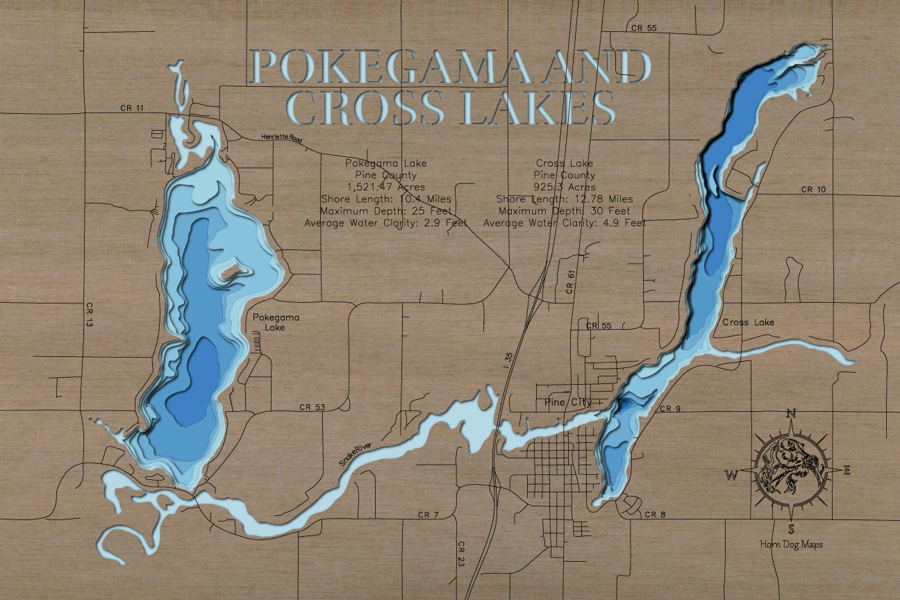 Pokegama and Cross (Pine)
