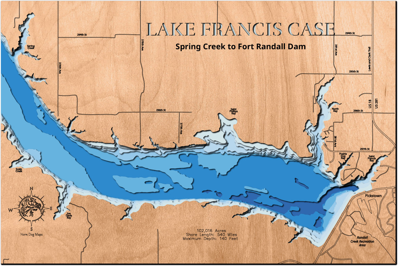 Francis Case (Spring Creek to Fort Randall Dam)