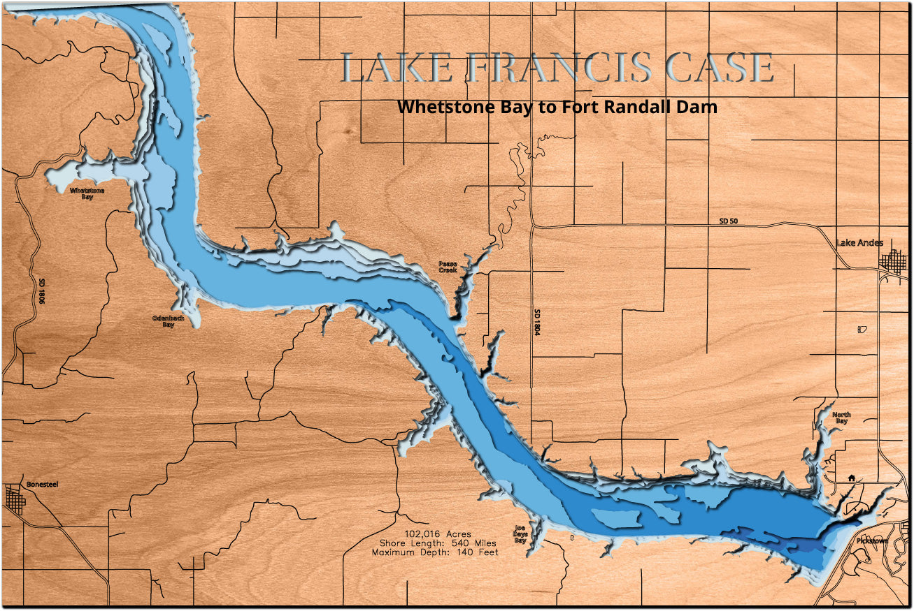Francis Case (Whetstone to Fort Randall Dam)