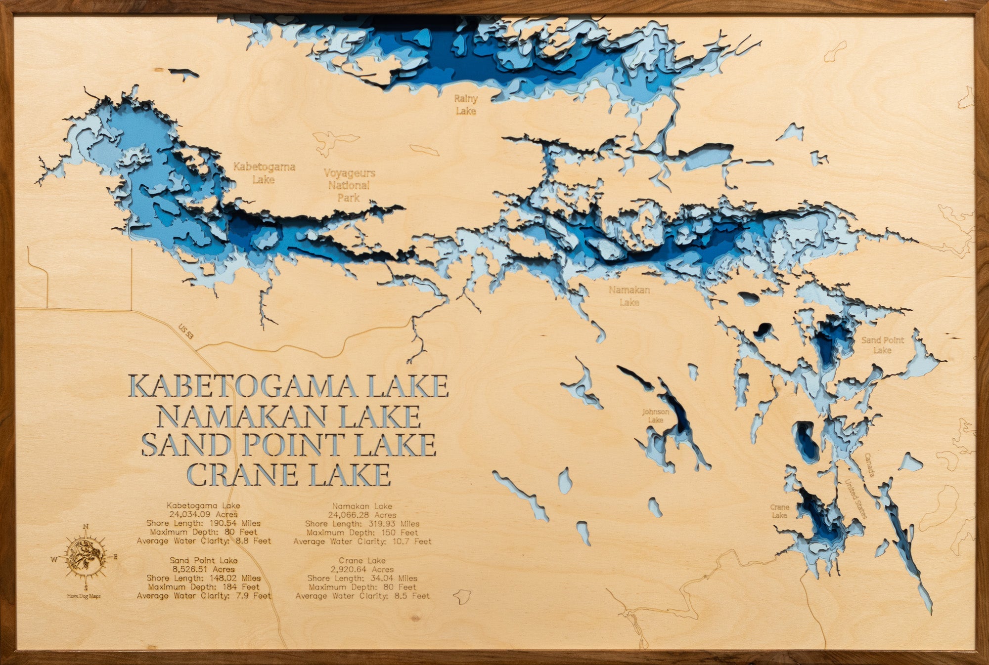 Kabetogama, Namakan, Sand Point, and Crane (St. Louis)