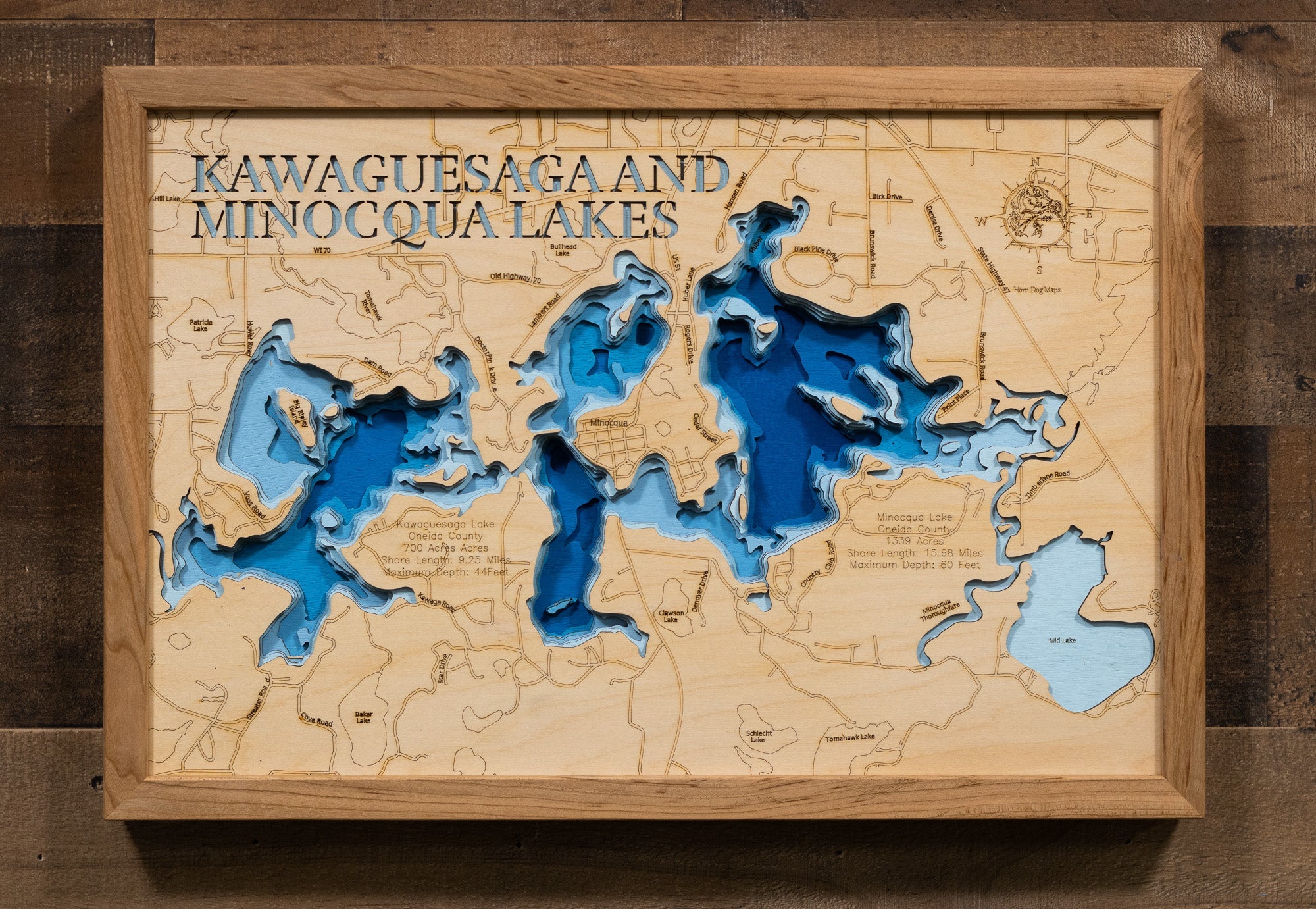 Kawaguesaga and Minocqua (Oneida)