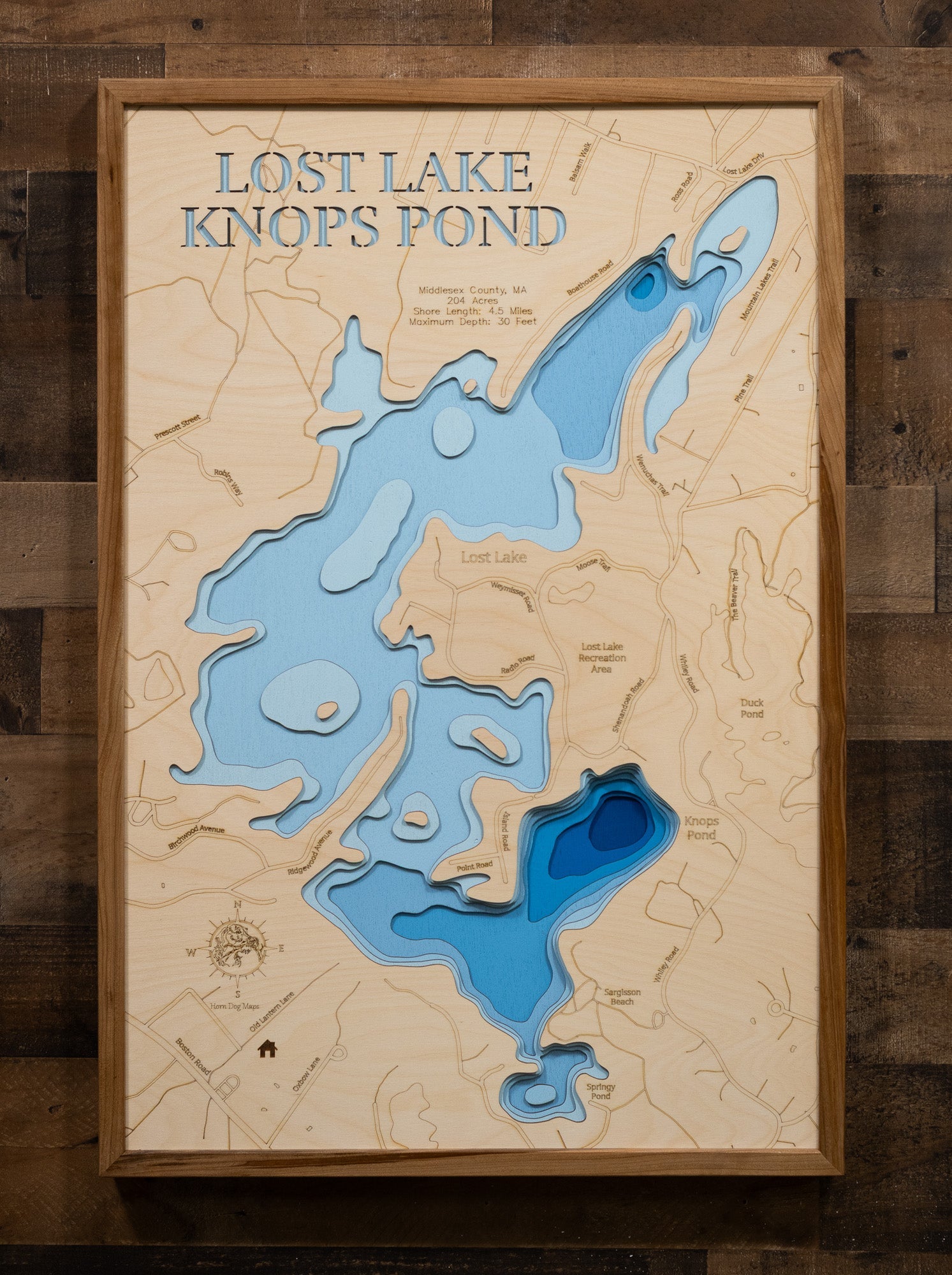 Lost Lake and Knops Pond (Middlesex)
