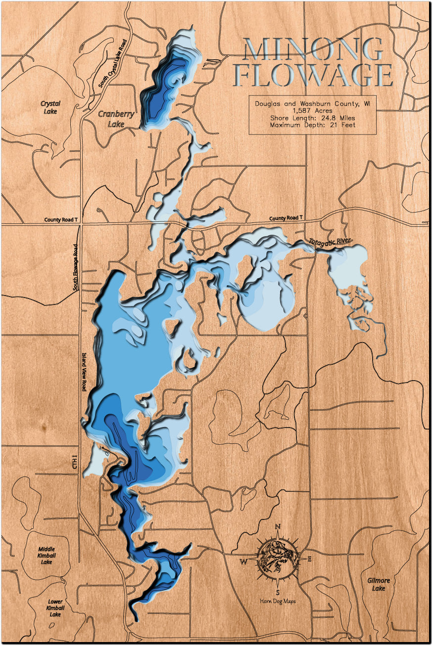 Minong Flowage (Douglas, Washburn)