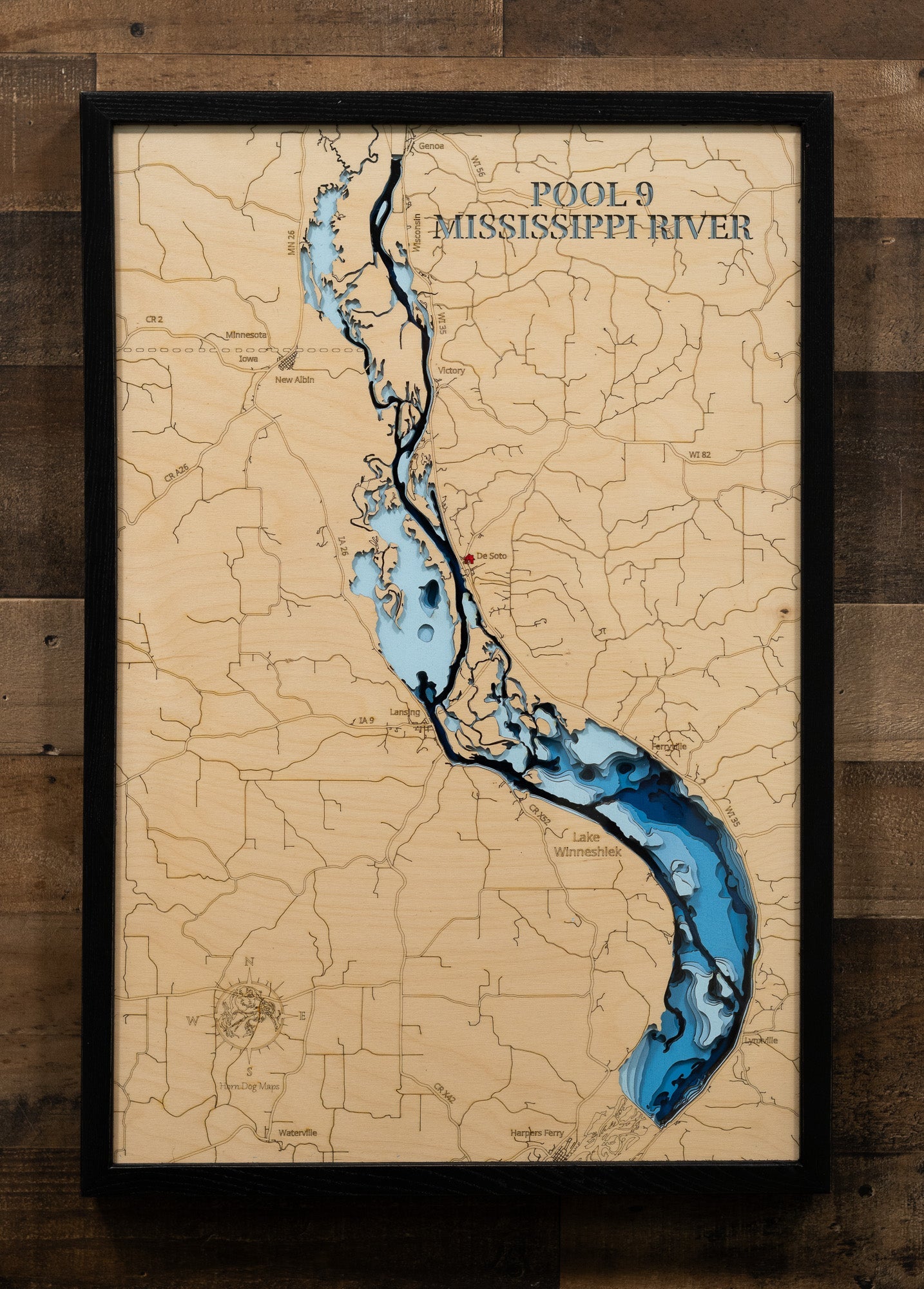Mississippi River, Pool 9