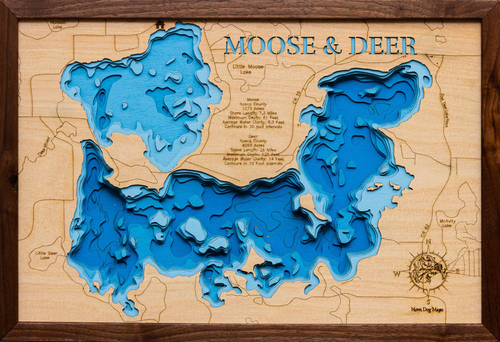 Moose and Deer (Itasca)